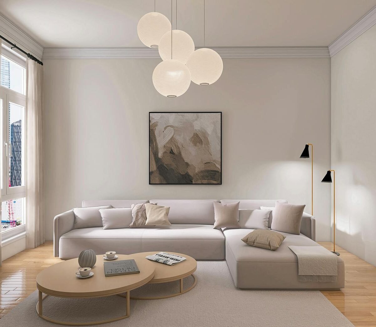 Para acompanhar as tendências de design de interiores, foque em conceitos como sustentabilidade e design biofílico, a valoriz