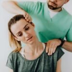 Tensão cervical ou lesão no ombro